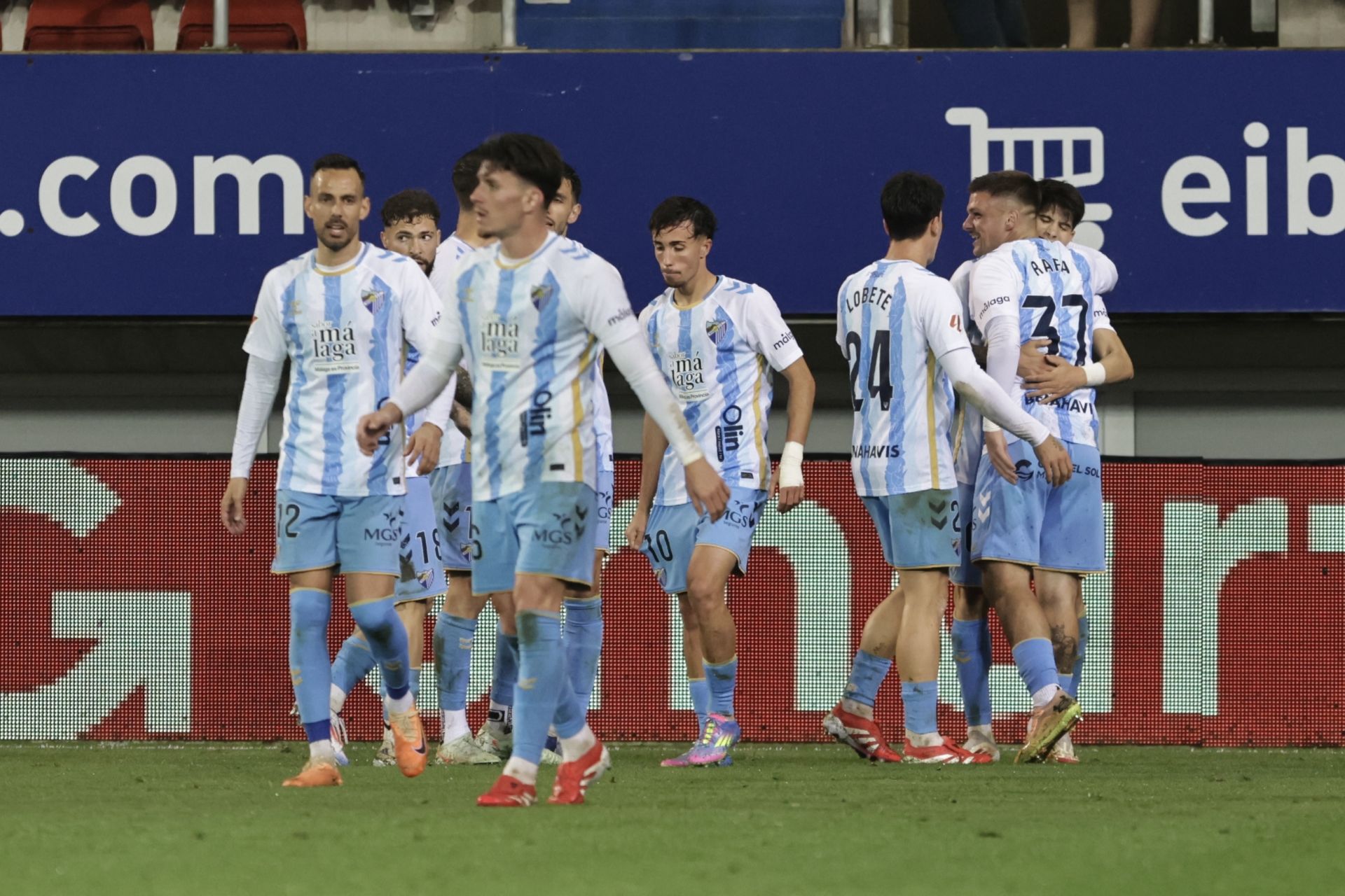 El Eibar- Málaga, en imágenes