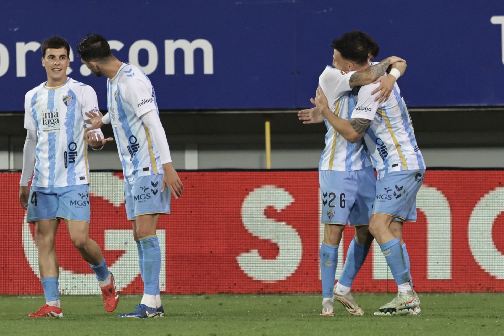 El Eibar- Málaga, en imágenes