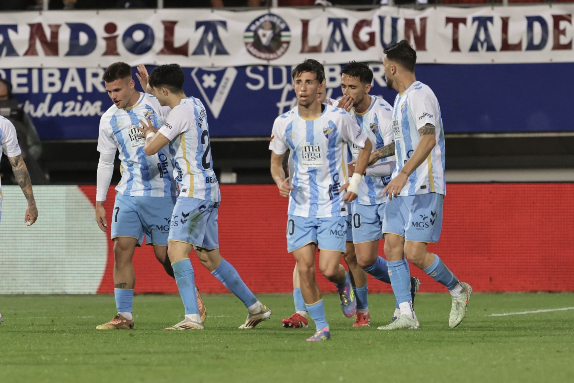 El Eibar- Málaga, en imágenes