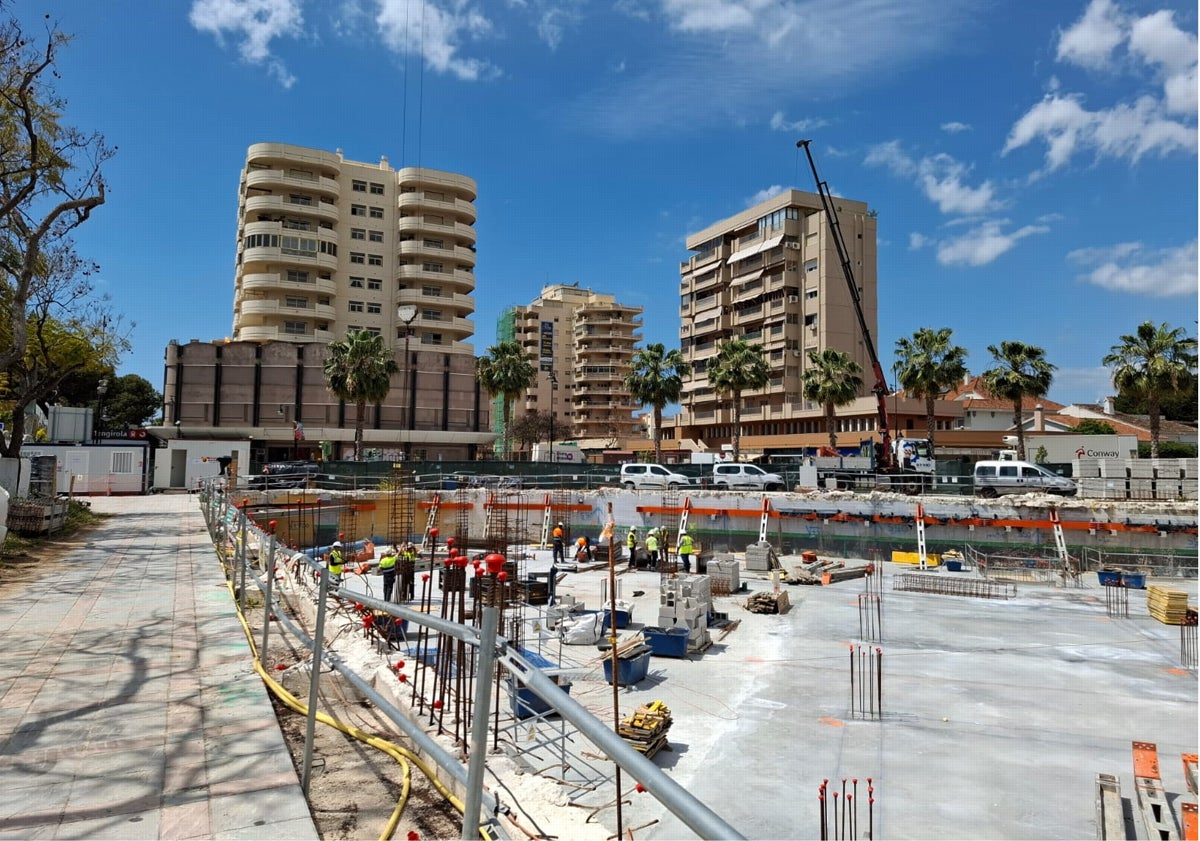Imagen principal - Estado actual de las obras.