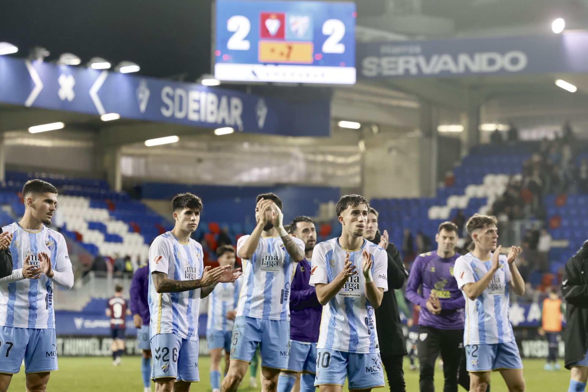 El Eibar- Málaga, en imágenes