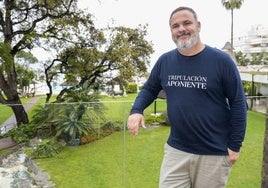 Ángel León, en el hotel Don Pepe Gran Meliá.