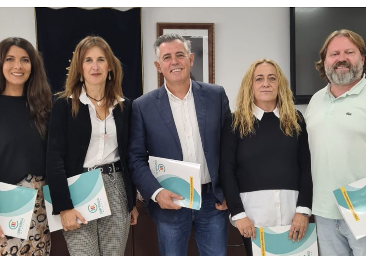 Concejales de Compromiso Manilva, organizadora del II Encuentro Provincial.