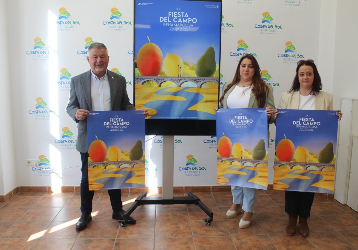Acto de presentación de la programación festiva prevista en Benamargosa.