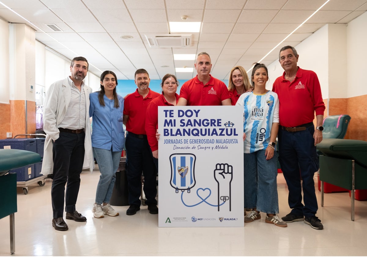Imagen de la jornada de donación de sangre y médula en el Civil.