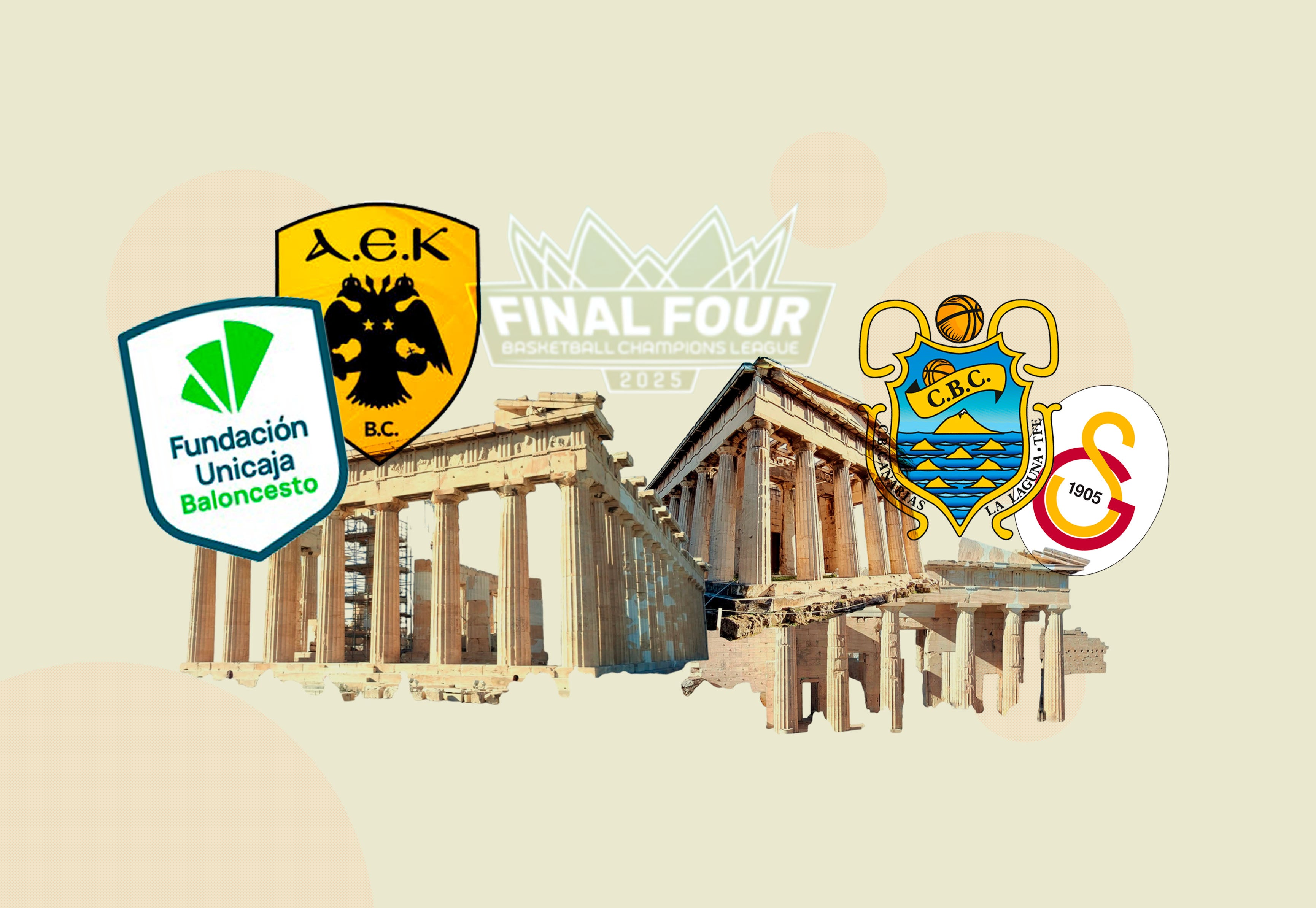 El Unicaja se medirá al AEK en la Final Four que se jugará en Atenas