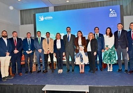 El consejero de Agricultura, Ramón Fernández-Pacheco, clausuró la jornada de 30 aniversario de Acosol.