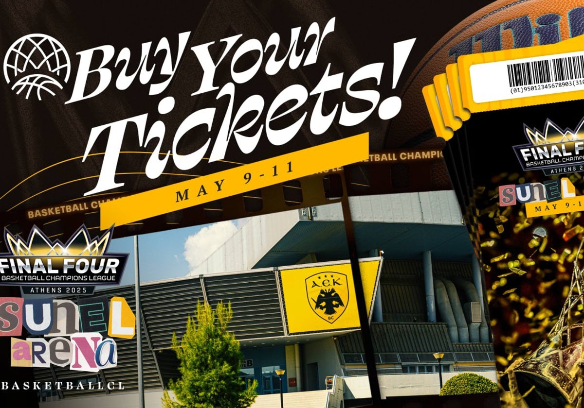 Entradas para la Final Four 2025: a la venta desde el lunes 28 de abril