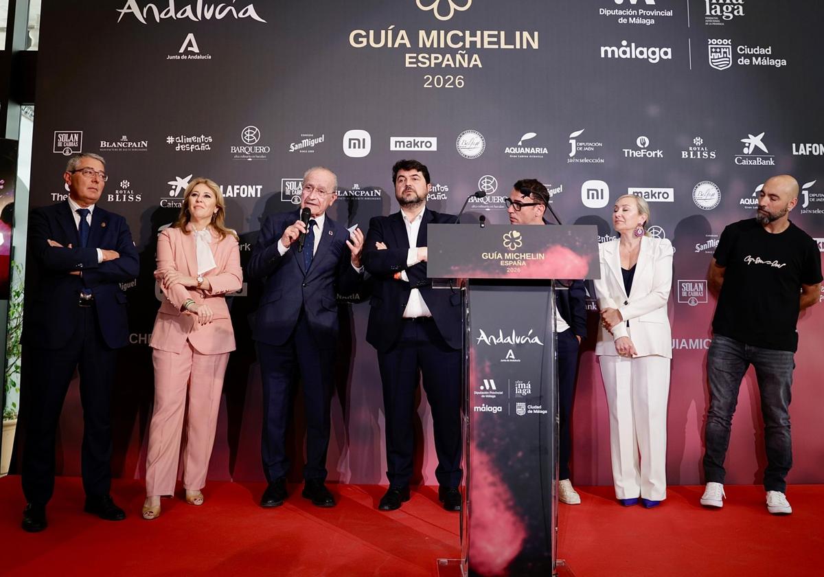 Imagen principal - La gala de estrellas Michelin se celebrará en Málaga el 25 de noviembre