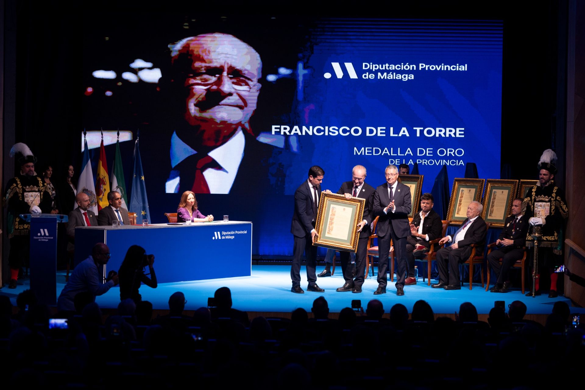 La Diputación de Málaga entrega sus medallas de oro en el Día de la Provincia 2025