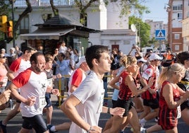 Más de 600 corredores tomaron parte en la prueba.