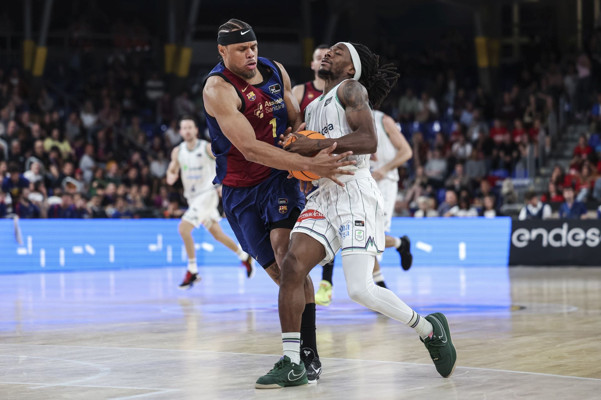 Las mejores imágenes del Barcelona-Unicaja