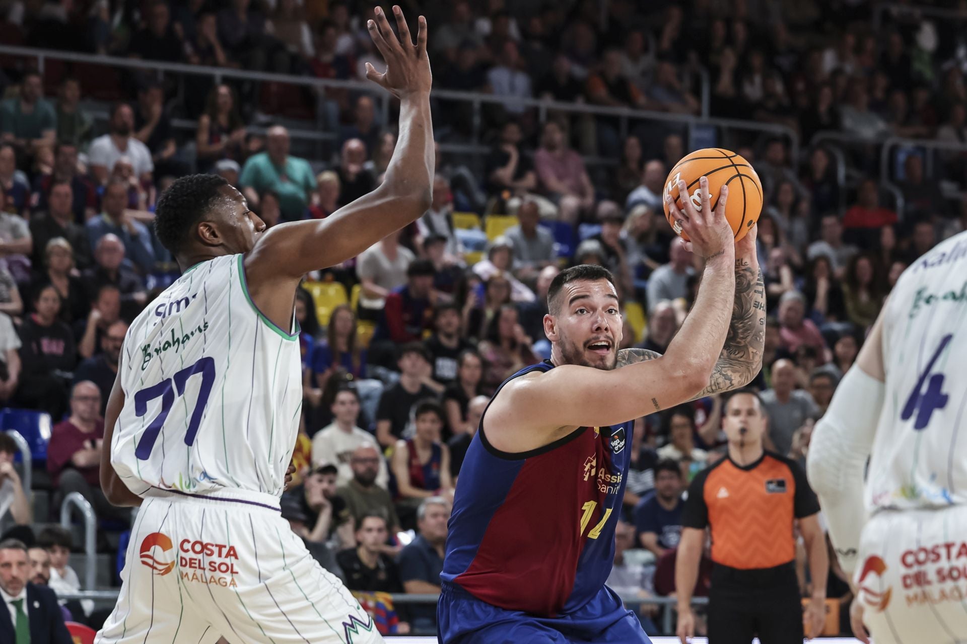 Las mejores imágenes del Barcelona-Unicaja