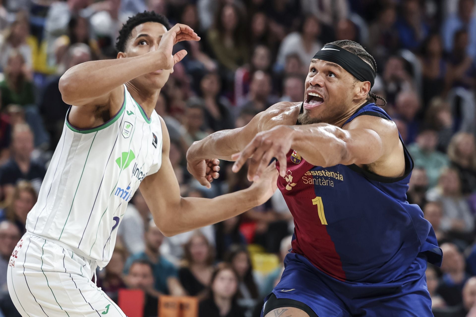 Las mejores imágenes del Barcelona-Unicaja