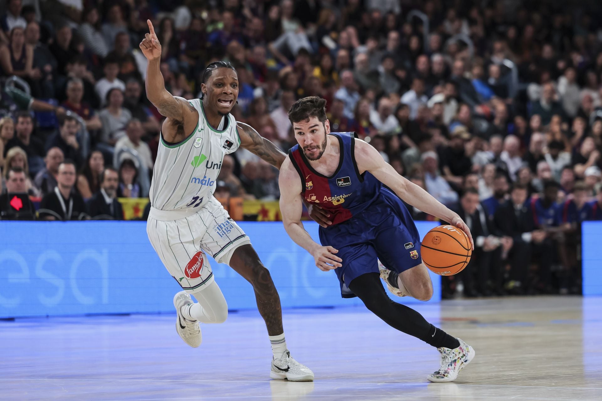 Las mejores imágenes del Barcelona-Unicaja
