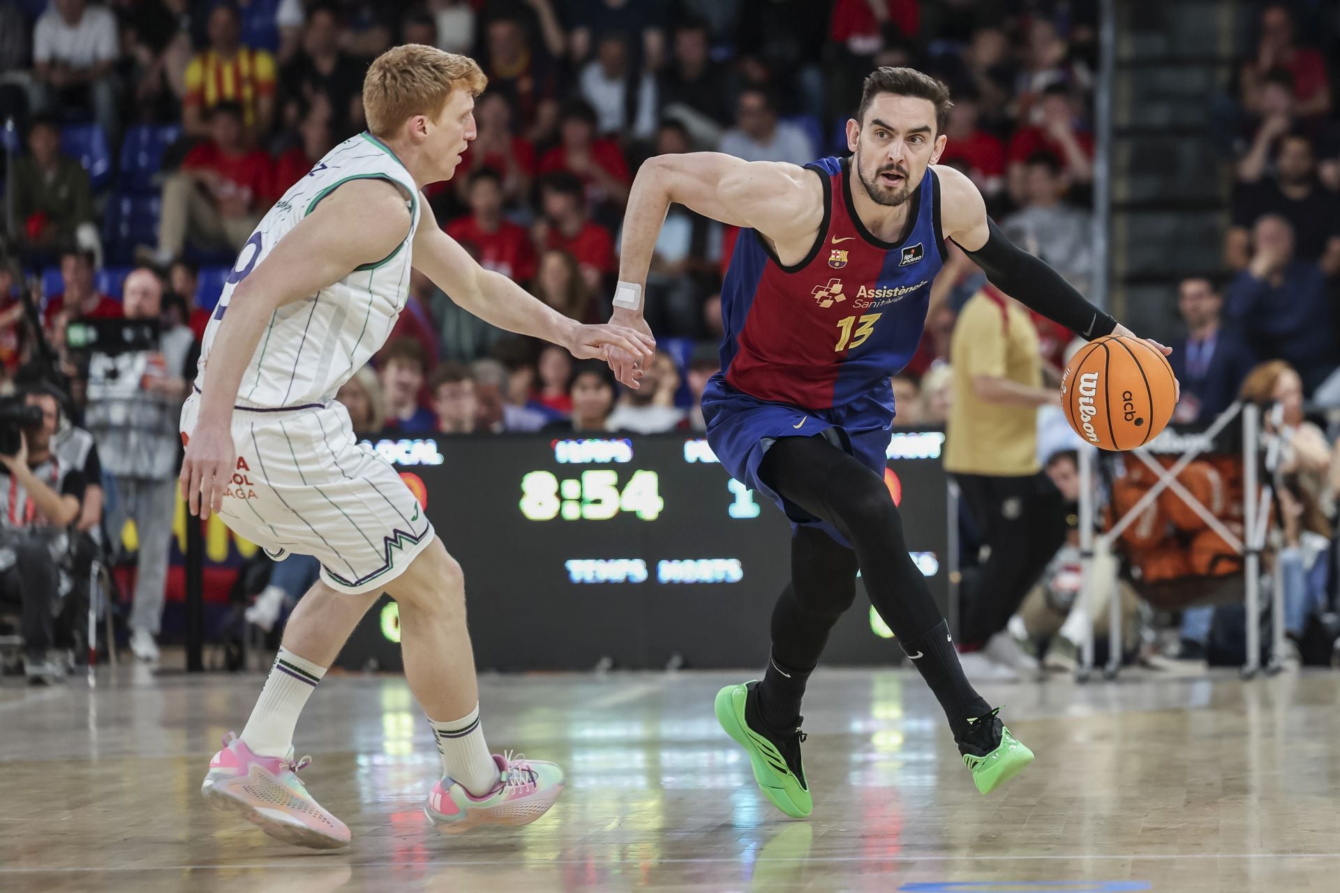 Las mejores imágenes del Barcelona-Unicaja