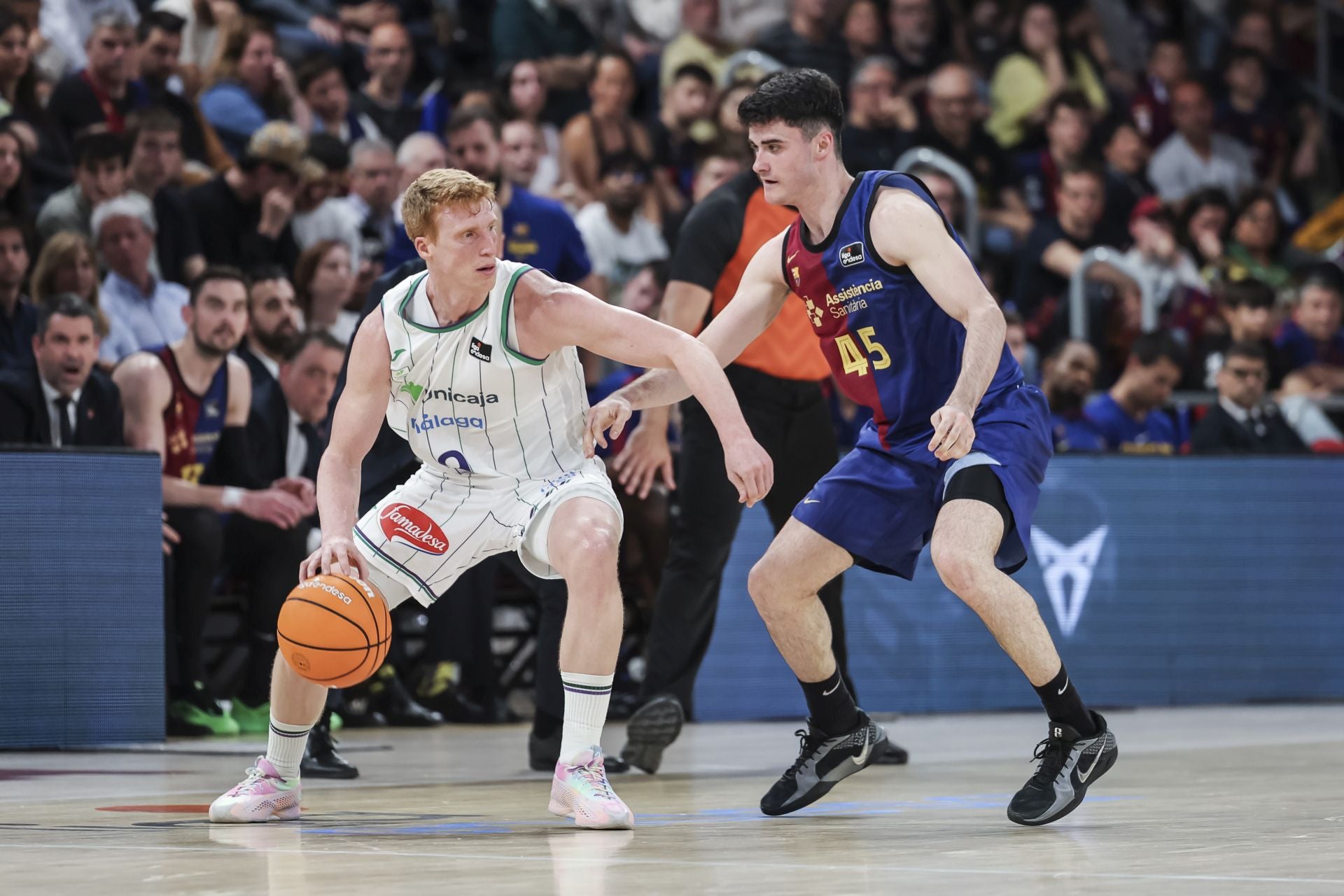 Las mejores imágenes del Barcelona-Unicaja