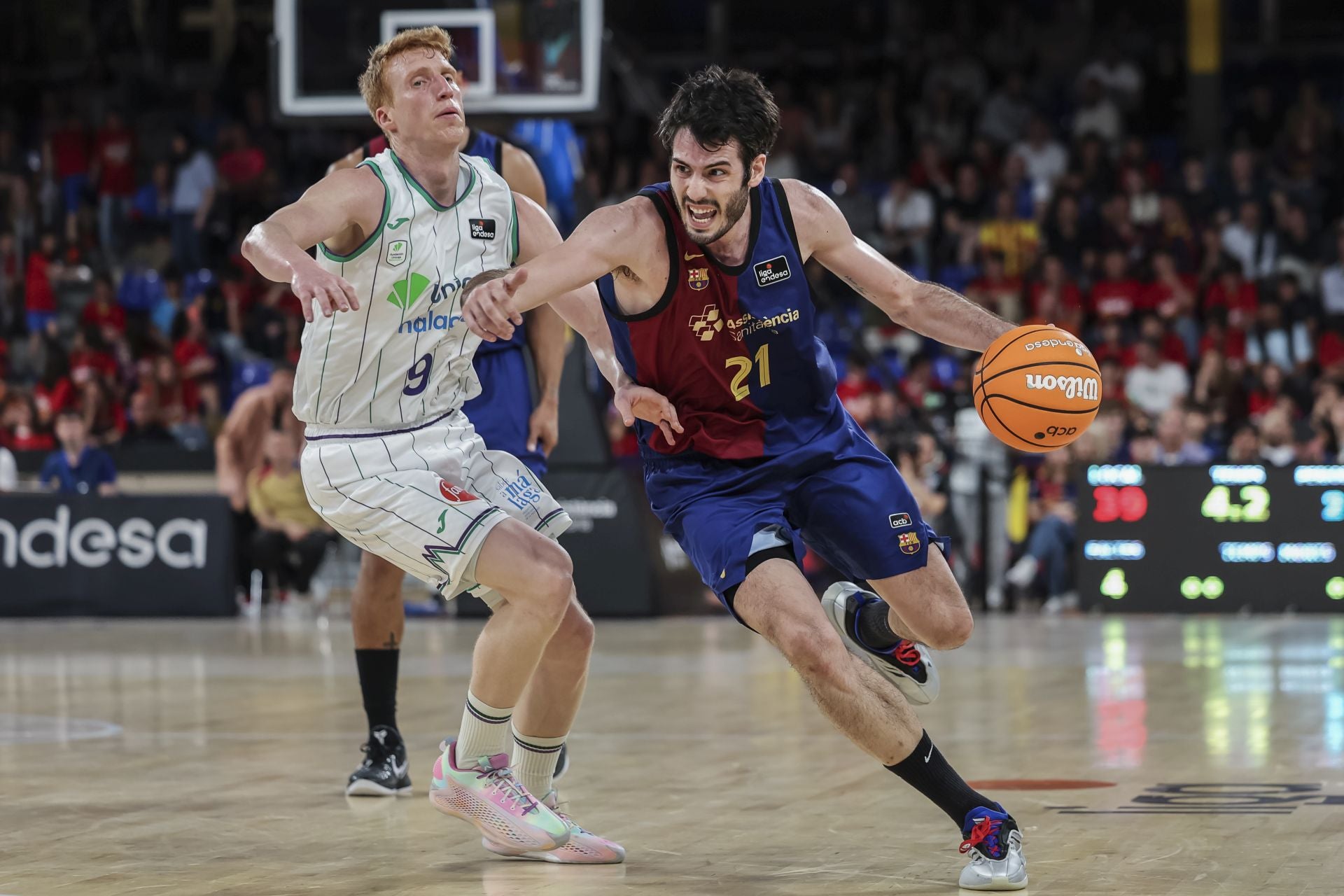 Las mejores imágenes del Barcelona-Unicaja