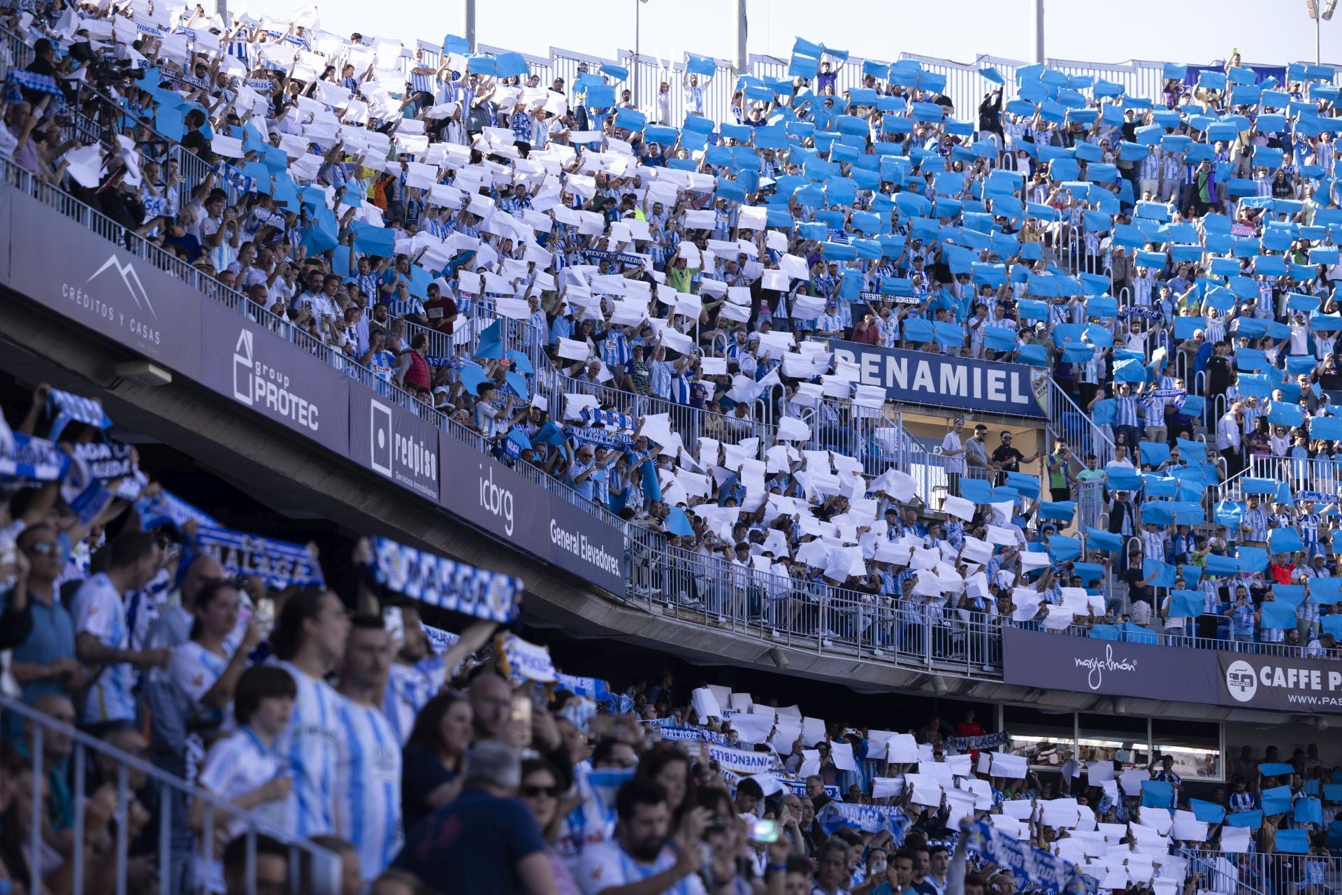 Las mejores imágenes del Málaga-Castellón