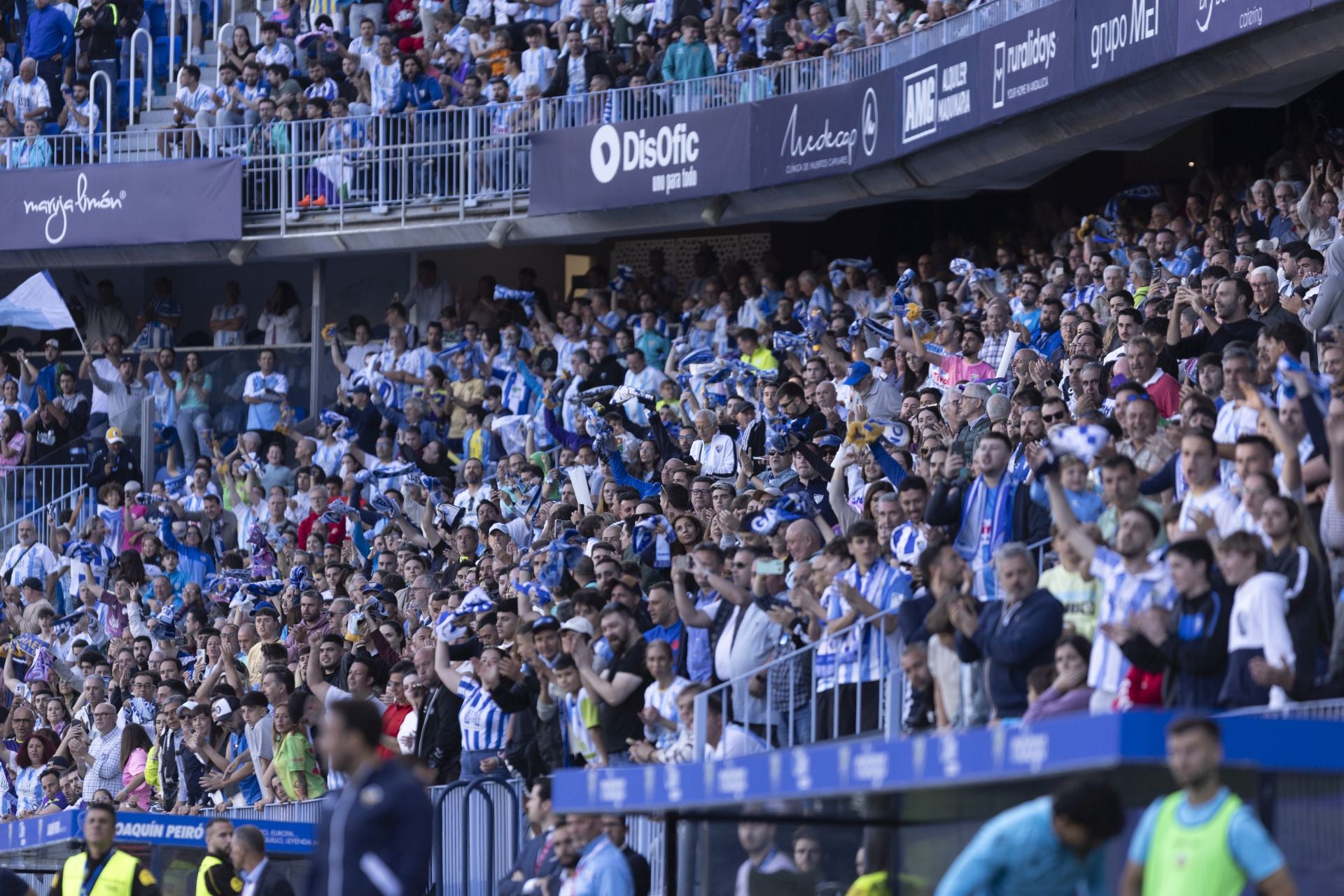 Las mejores imágenes del Málaga-Castellón