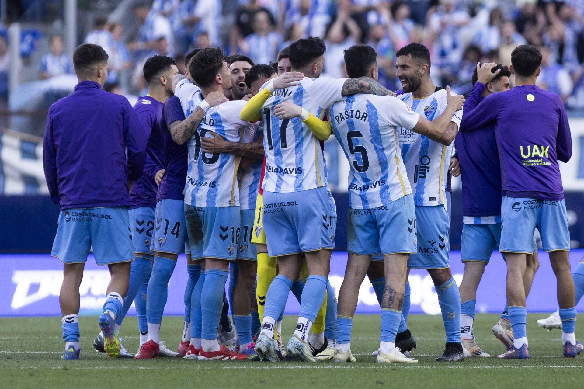 Las mejores imágenes del Málaga-Castellón
