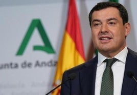 Juanma Moreno, enm una imagen de archivo.