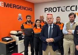 La sede de Protección Civil fue la sede de operaciones de emergencia en Antequera