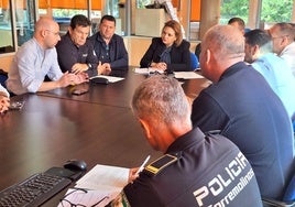 Reunión del Comité Local de Emergencias.