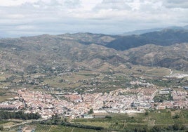 Imagen panorámica de la localidad de Cártama.