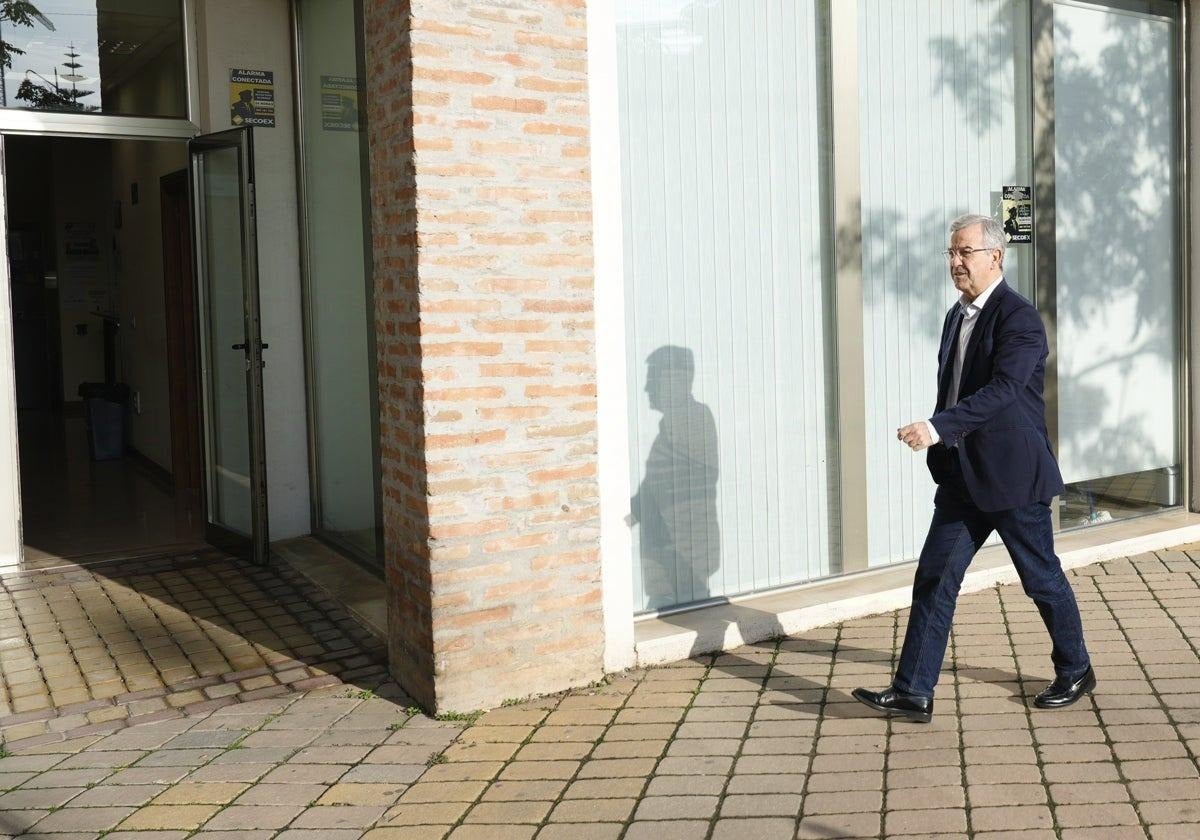 García Urbano, llegando a los juzgados de Estepona el pasado diciembre.