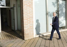 García Urbano, llegando a los juzgados de Estepona el pasado diciembre.