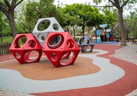 Zona infantil tras la renovación.