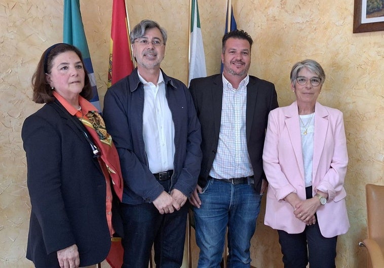 Imagen de la sesión plenaria en la que se ha proclamado a Miguel Ángel Escaño de nuevo regidor de Totalán, este miércoles.