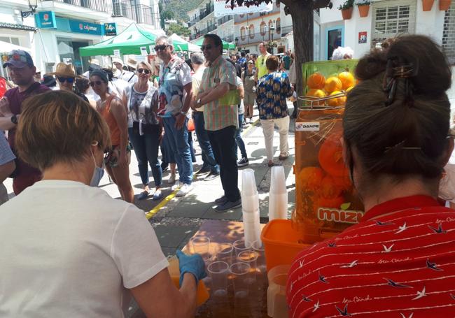 Aunque en un segundo plano, la naranja estará presente en la Muestra Gastronómica.