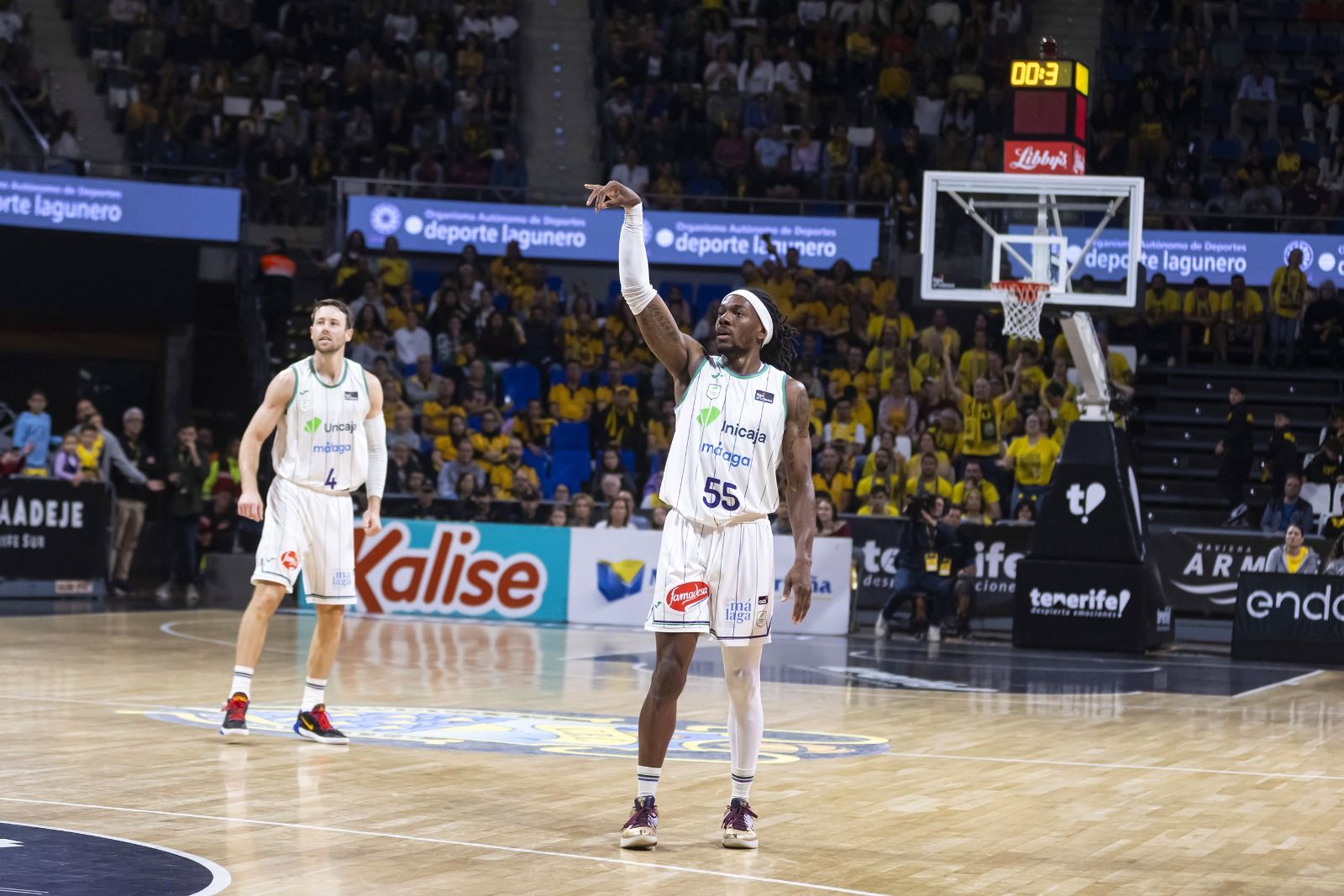 Las mejores imágenes del Tenerife-Unicaja