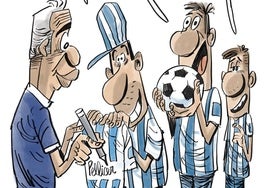 La actualidad deportiva del mes de mayo, en las viñetas de Pachi
