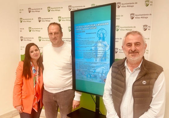 Acto de presentación de la romería de Almayate en el Ayuntamiento de Vélez-Málaga.