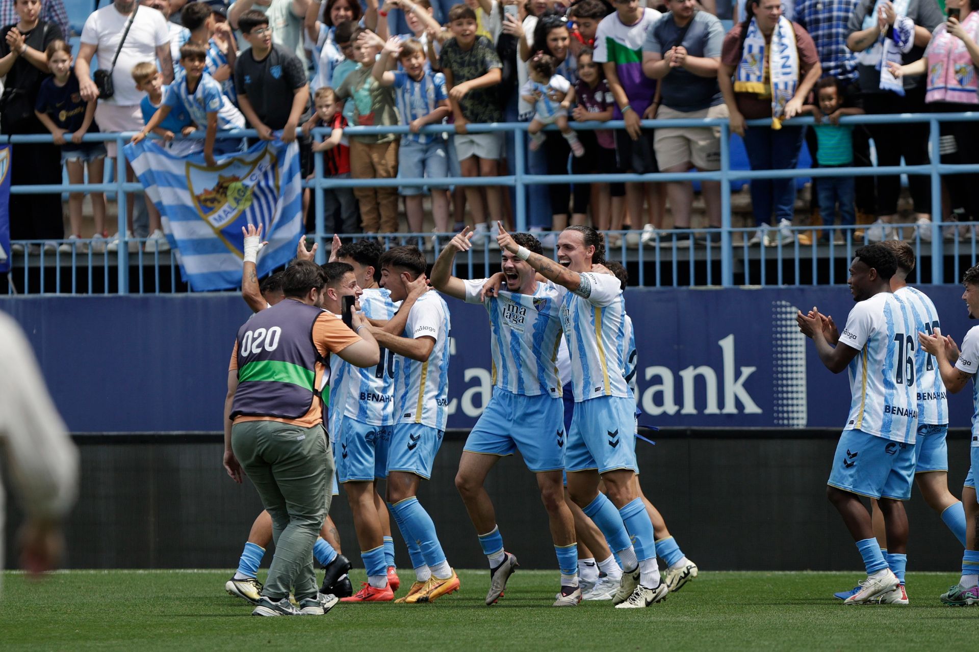 El ascenso del Malagueño en La Rosaleda, en fotos