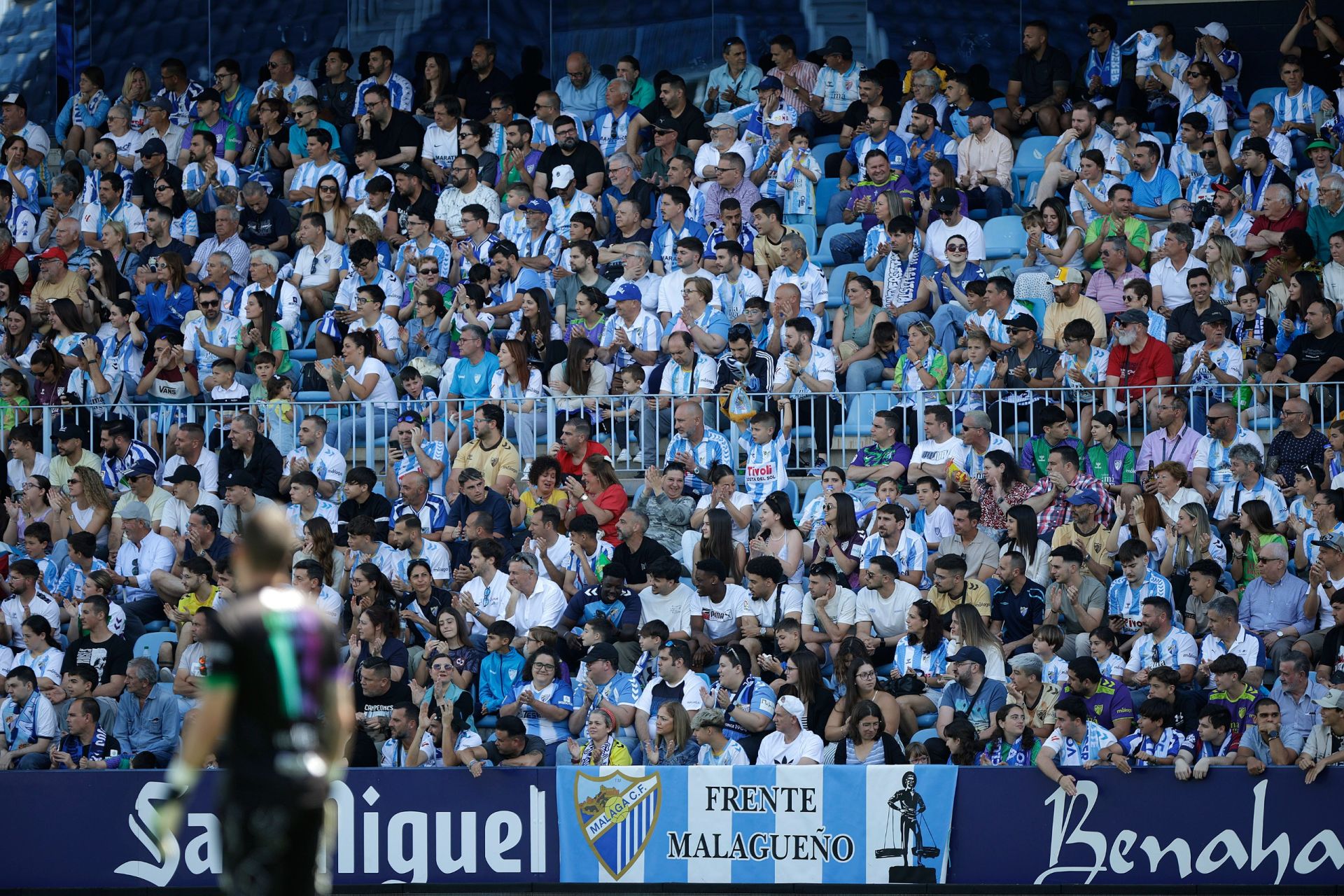 El ascenso del Malagueño en La Rosaleda, en fotos