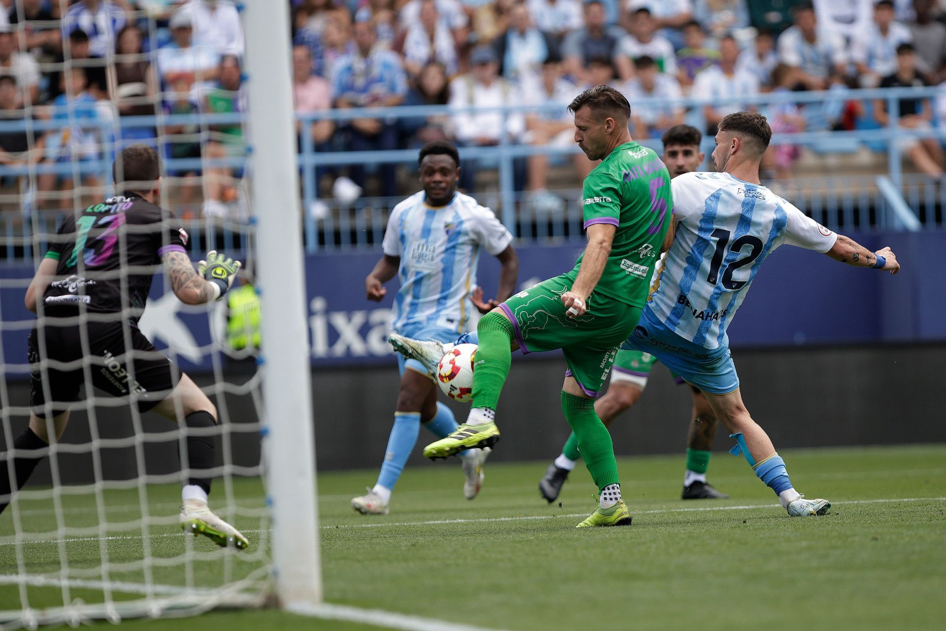 El ascenso del Malagueño en La Rosaleda, en fotos