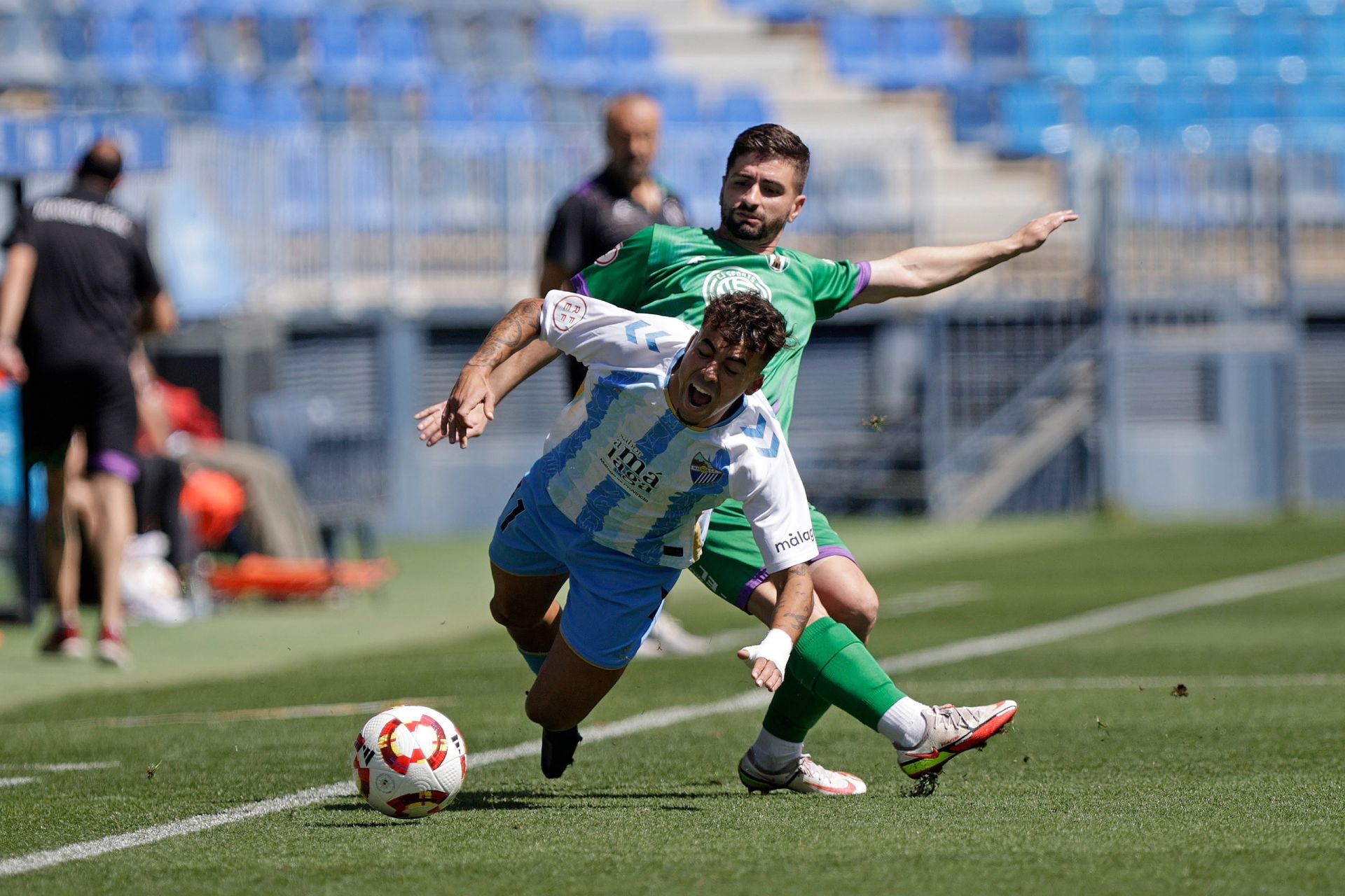 El ascenso del Malagueño en La Rosaleda, en fotos