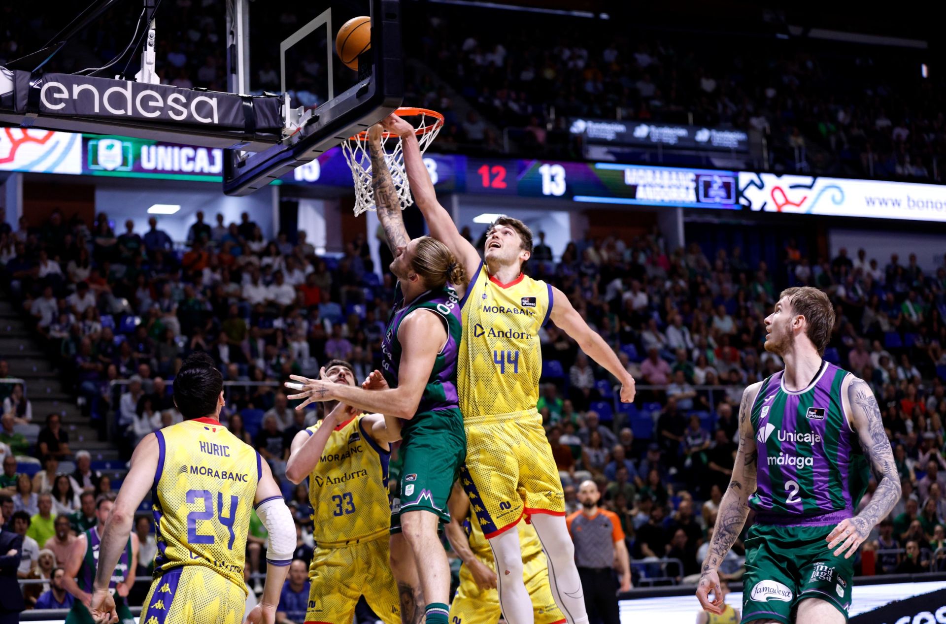 El Unicaja-Andorra en fotos