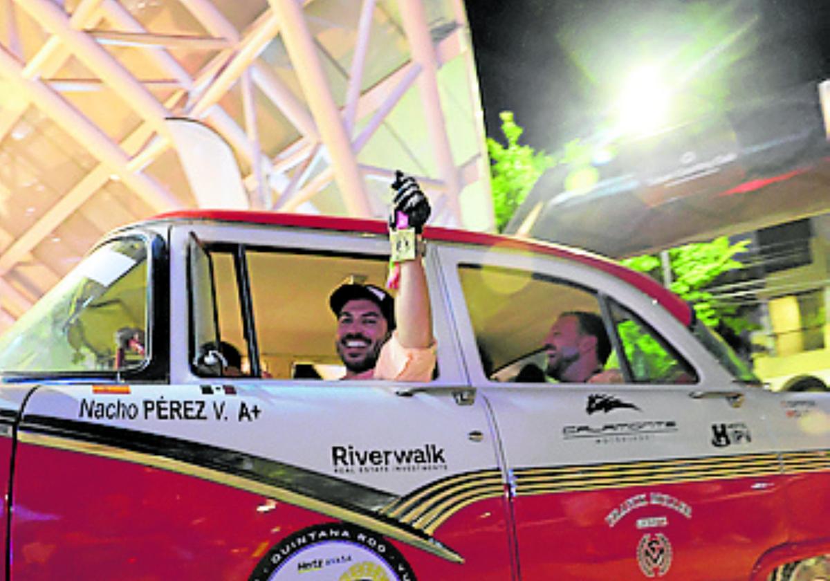 Empresario malagueño completa el Rally Maya México