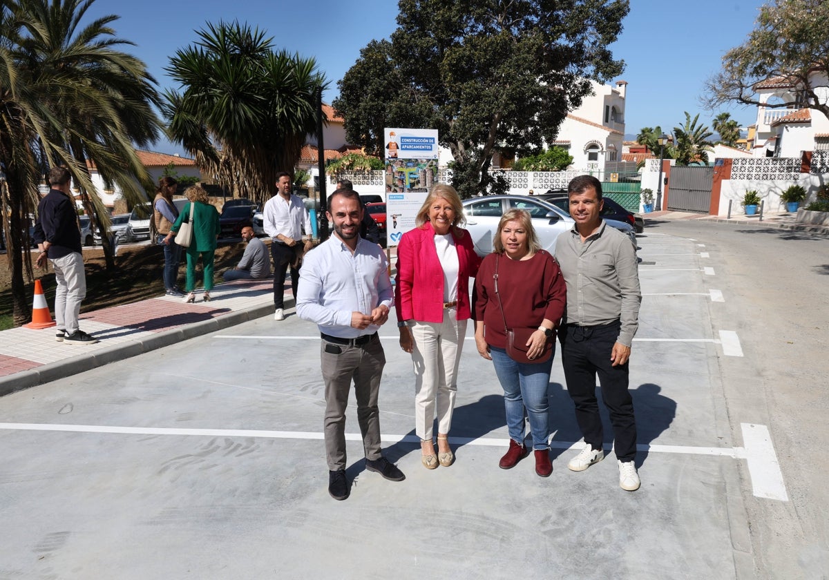 Crean una veintena de nuevas plazas de aparcamiento en la barriada de La Patera en Marbella