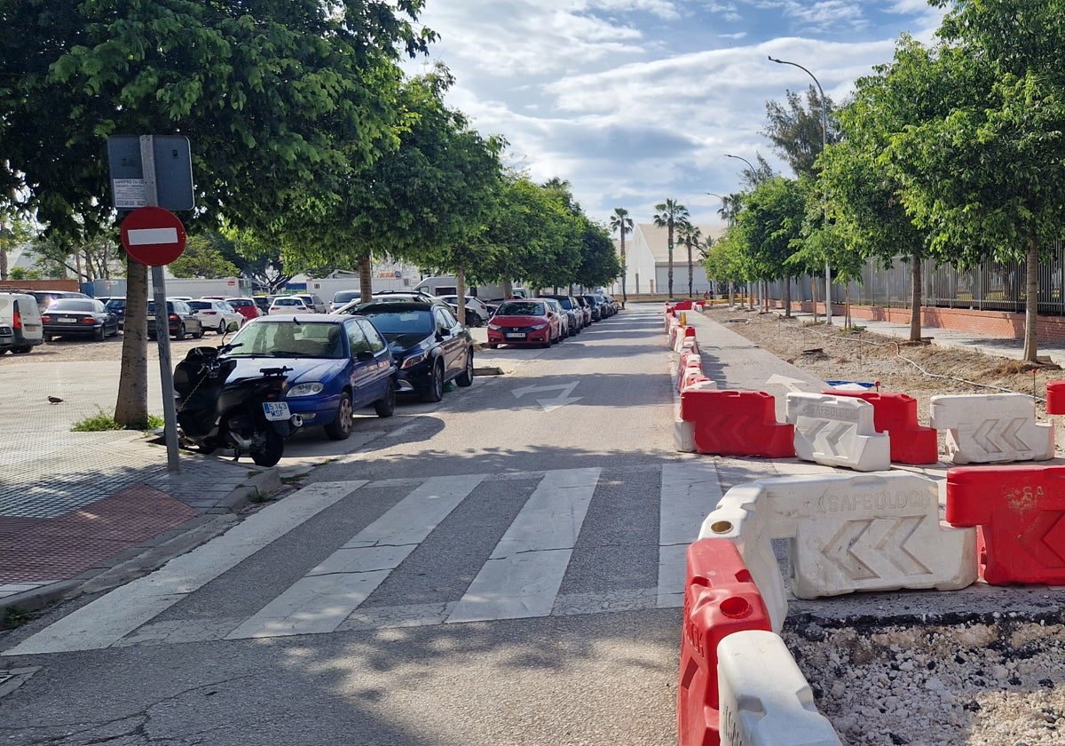 Huelin se transforma: comienzan las obras para reducir carriles de tráfico y ganar zonas peatonales