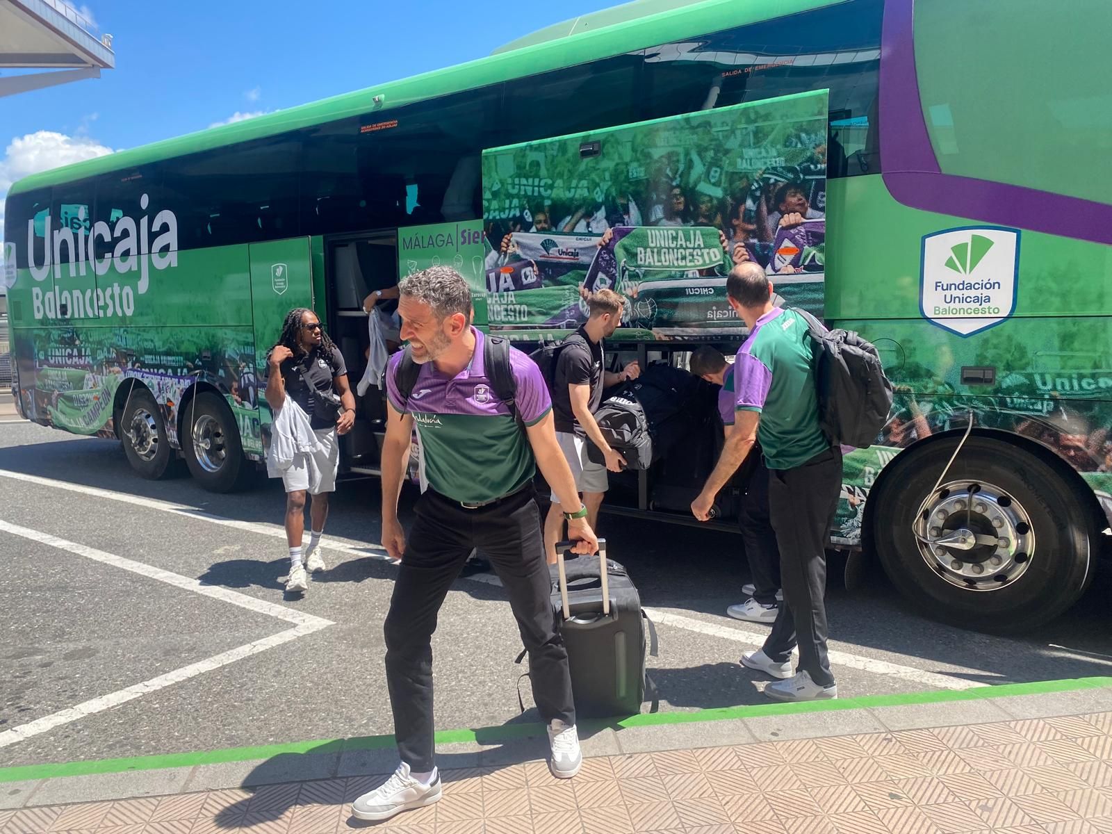El Unicaja, rumbo a Atenas para revalidar el título de la Champions