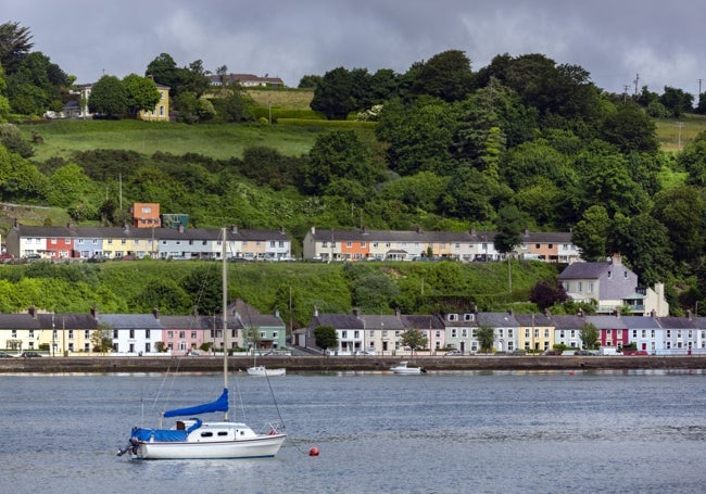 Entrada al puerto de Cork.