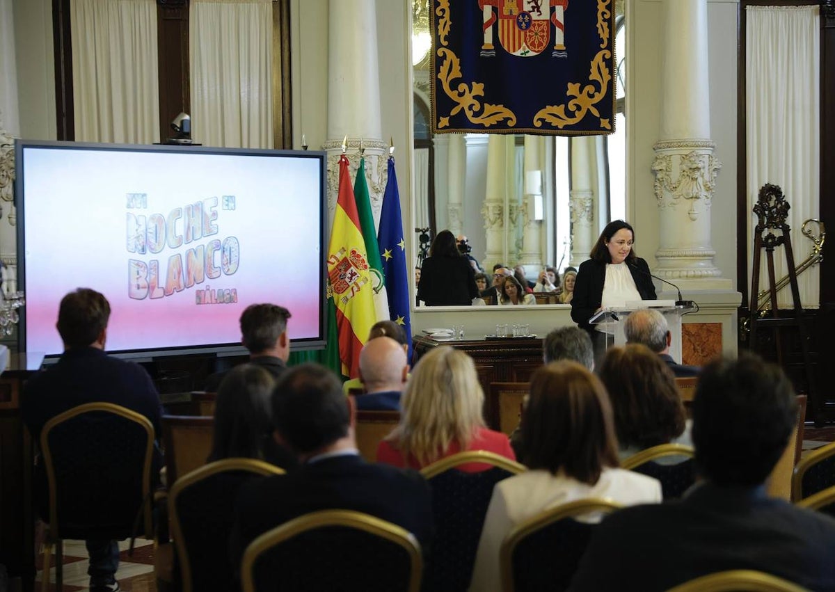 Imagen secundaria 1 - Presentación de la Noche en Blanco, este miércoles. 