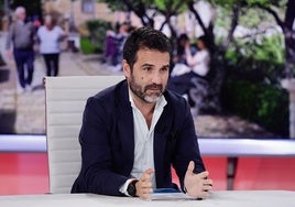 Florido, durante la entrevista.