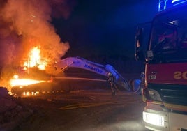 El valor de la maquinaria que ha quedado irrecuperable asciende a unos 2,6 millones de euros, según indican responsables de la obra.